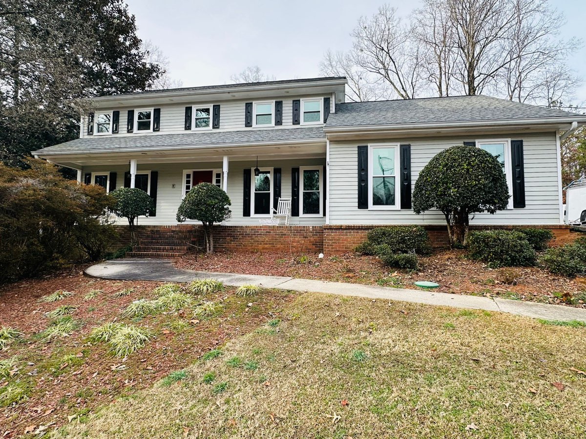 Two-story colonial with full window replacement — Lawrenceville, GA